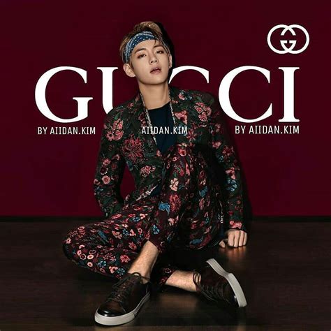 v bts wearing gucci|Gucci BTS v.